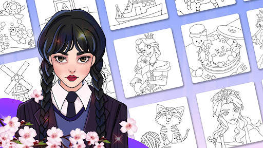 Juegos de pintar princesas screenshot 1