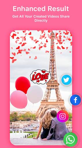 Valentine Video Maker : Love Video Maker 2021 screenshot 5