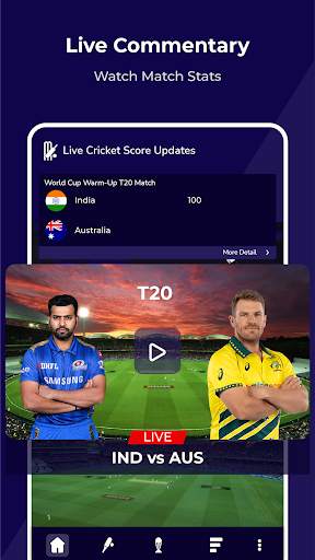 Live Cricket Match: Live Score screenshot 3