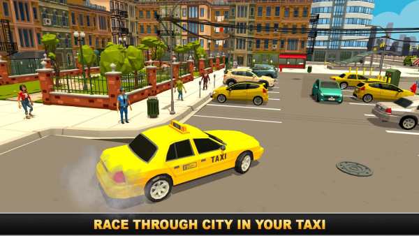 Smart City Taxi Helicopter Driving Simulator screenshot 3