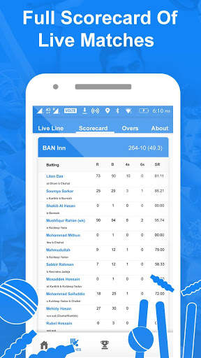 Crick Live Line -Fastest live score & schedule screenshot 4