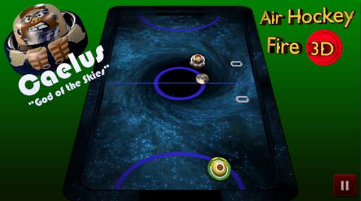 Air Hockey Fire 3D screenshot 2