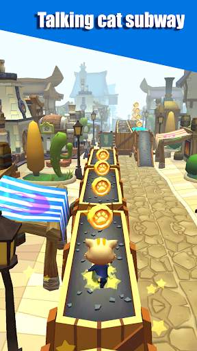 Cat Run - My Tom Subway Surf & Cat Talking screenshot 4