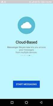 Messenger lite pro new screenshot 1