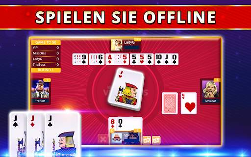 Rommé Offline: Kartenspiel screenshot 9