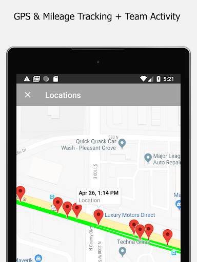 Timeero Time Clock App - GPS, Timesheet & Mileage 11 تصوير الشاشة