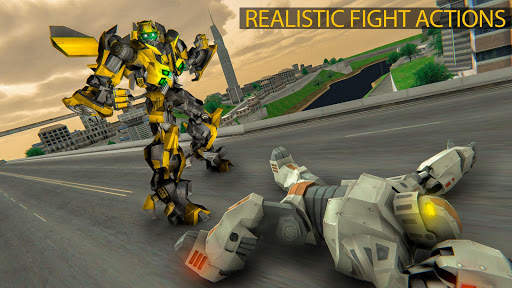 Grand Shooting Robot Transform Car 2019 screenshot 4