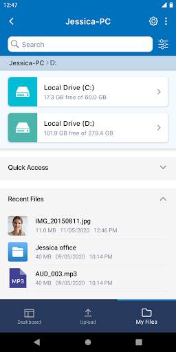 ZipDrive screenshot 4