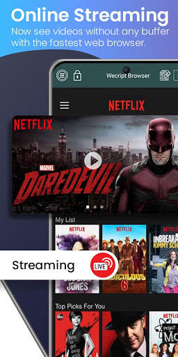 Wecript - Incognito Fast Browser | Job Application screenshot 6