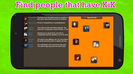 Chat Friend for Kik screenshot 1