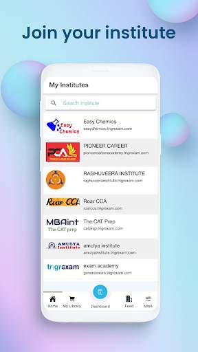 Trigrexam Online Teaching App screenshot 2