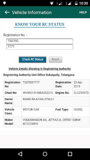 All India Vehicle Details screenshot 3