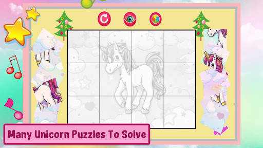Unicorn Coloring Games Puzzle screenshot 8