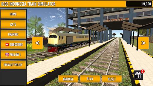 IDBS Indonesia Train Simulator screenshot 1