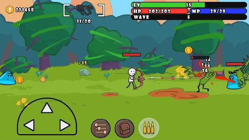 One Gun: Stickman 스틱맨 게임 오프라인임 screenshot 2