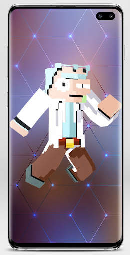 Skin Rick Morty Minecraft screenshot 3