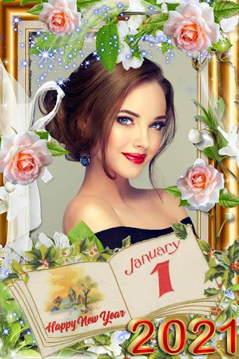 New Year Photo Frame  2021 screenshot 1