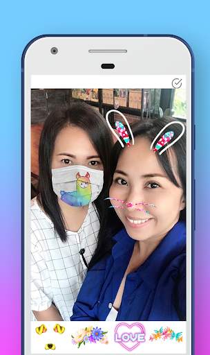 Snappy Live Camera Photo Filters Stickers screenshot 4
