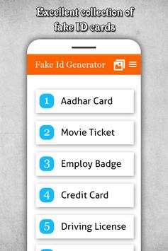 Fake ID Card Maker screenshot 1