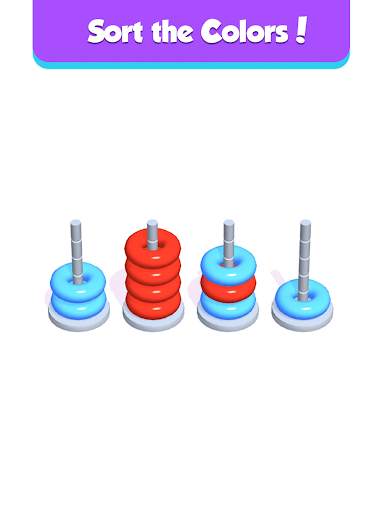 Hoop Stack - Color Puzzle Game screenshot 7