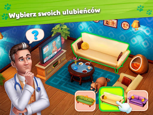 Pet Clinic: Gra logiczna z uroczymi zwierzakami screenshot 10