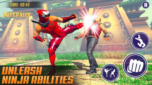 Ninja warrior: Sword legend fighting games screenshot 1