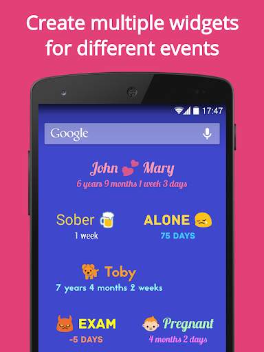 How Long Widget - Time Counter screenshot 1