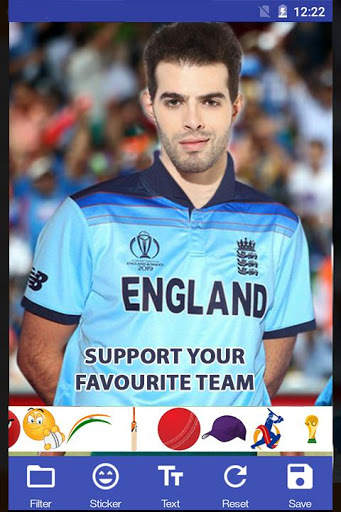 Cricket Photo suit   Editor : Worldcup 2020 6 تصوير الشاشة