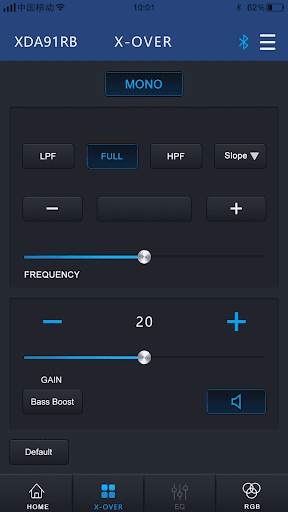 JENSEN DSP AMP SMART APP 4 تصوير الشاشة