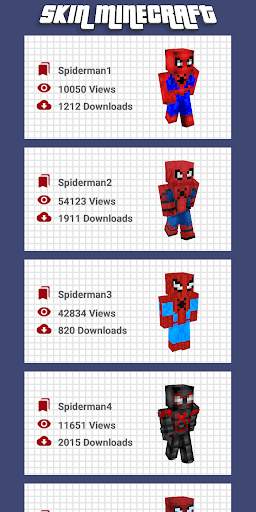 Spider Dan skins for Minecraft PE screenshot 2