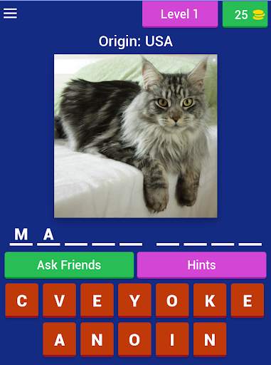Cat Breed Quiz Game (Cat Game) screenshot 6