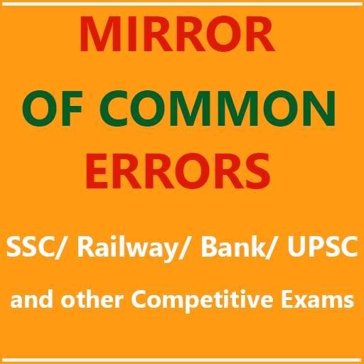 A Mirror of Common Error for Competitive Exams 1.9