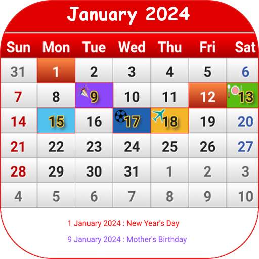 Tanzania Calendar 2024 2.0.1