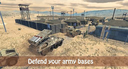 Sky Army Missile Launcher War screenshot 1