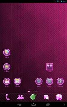 Pink Light GO Launcher Theme screenshot 1