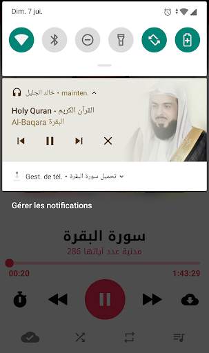 Holy Quran by Khalid Al Jalil Quran mp3 downloader screenshot 5
