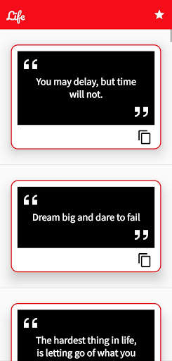 The Best Lessons in Life Quotes Offline screenshot 3