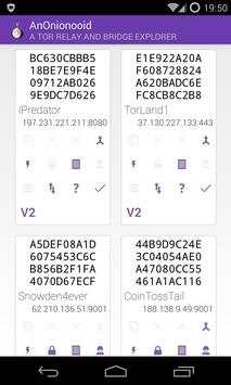 AnOnionooid Tor Relay Explorer screenshot 1