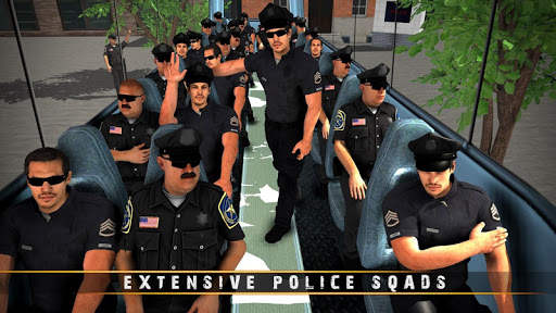 Police Bus Driving Game 3D screenshot 4