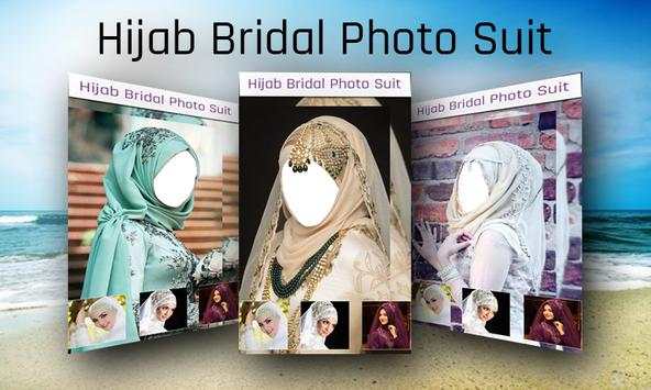 Hijab Bridal Photo Suit screenshot 1