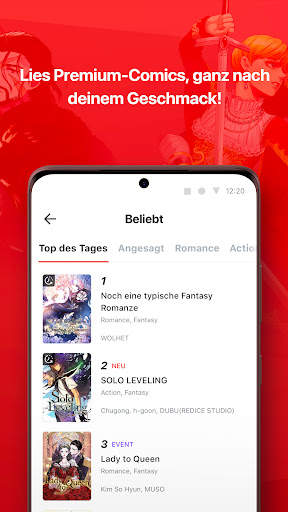 POCKET COMICS: Premium Webtoon screenshot 5
