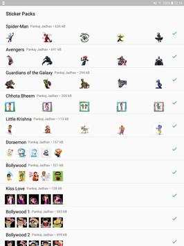 Avengers WA Stickers screenshot 9