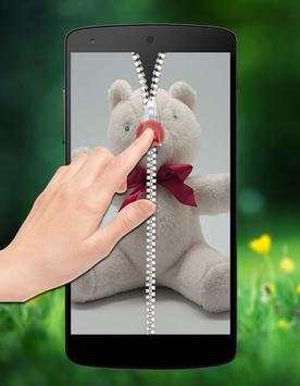Teddy Bear Zipper Lock screenshot 3