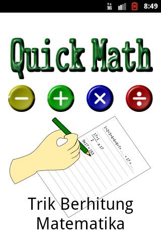 Quick Math screenshot 1