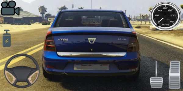 Driving Dacia Logan Car Simulator screenshot 6