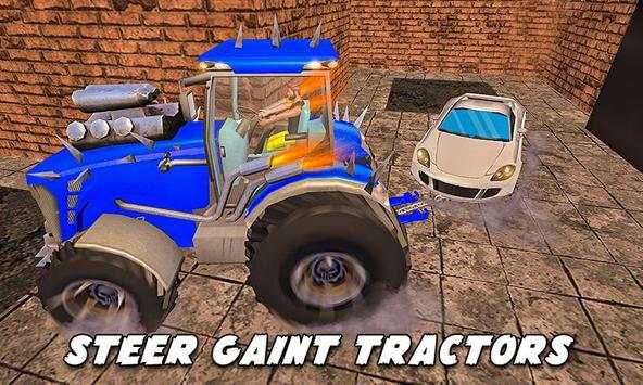 penarik traktor kota dirantai - menarik bus deras screenshot 5