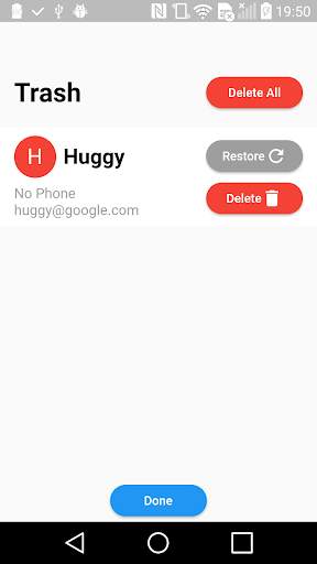 Cinder - Clean Your Contacts screenshot 4