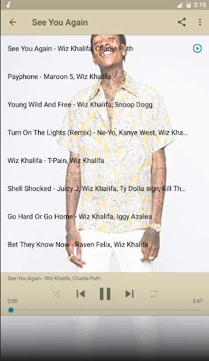 Wiz Khalifa Free Album Offline screenshot 1