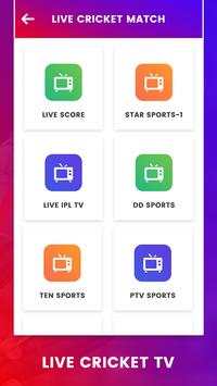 Live Cricket Tv :  Cricket Score News screenshot 4