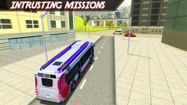 City Tourist Bus Transporter Driving Simulator 3D screenshot 3